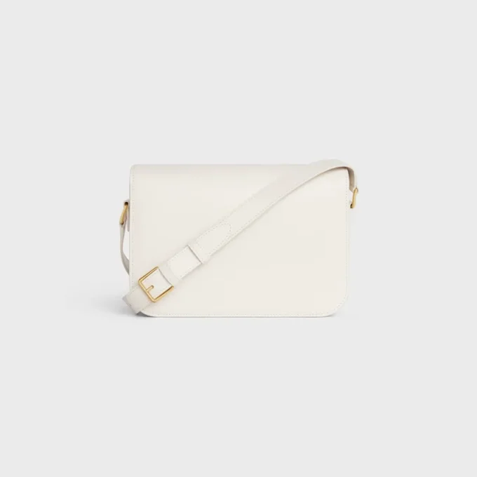 Bolso Classique Triomphe en piel de becerro brillante Bolso Classique Triomphe en piel de becerro brillante