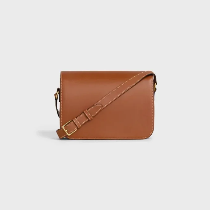 Bolso Classique Triomphe en piel de becerro natural Bolso Classique Triomphe en piel de becerro natural