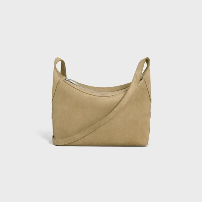 Bolso cruzado Harry en piel de becerro de gamuza Bolso cruzado Harry en piel de becerro de gamuza