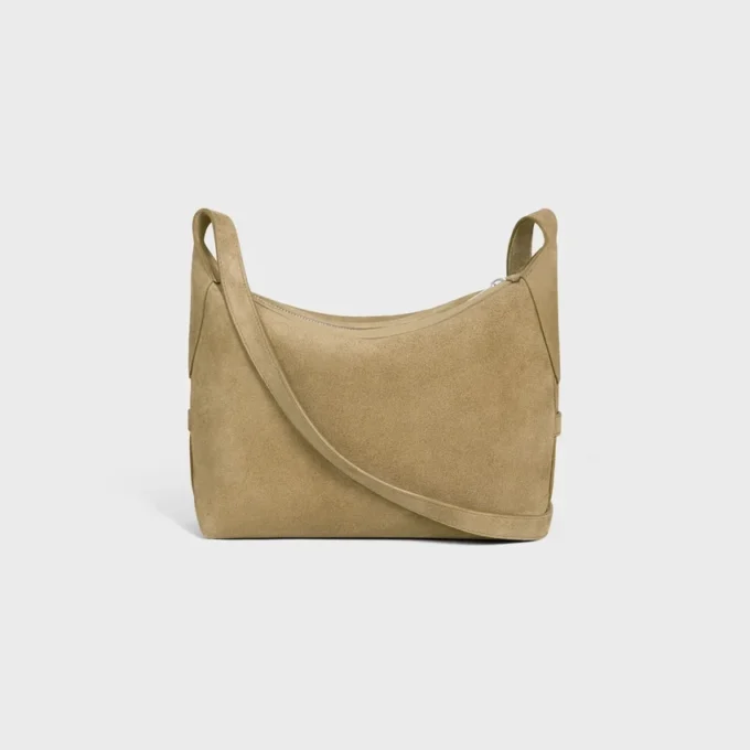 Bolso cruzado Harry en piel de becerro de gamuza Bolso cruzado Harry en piel de becerro de gamuza