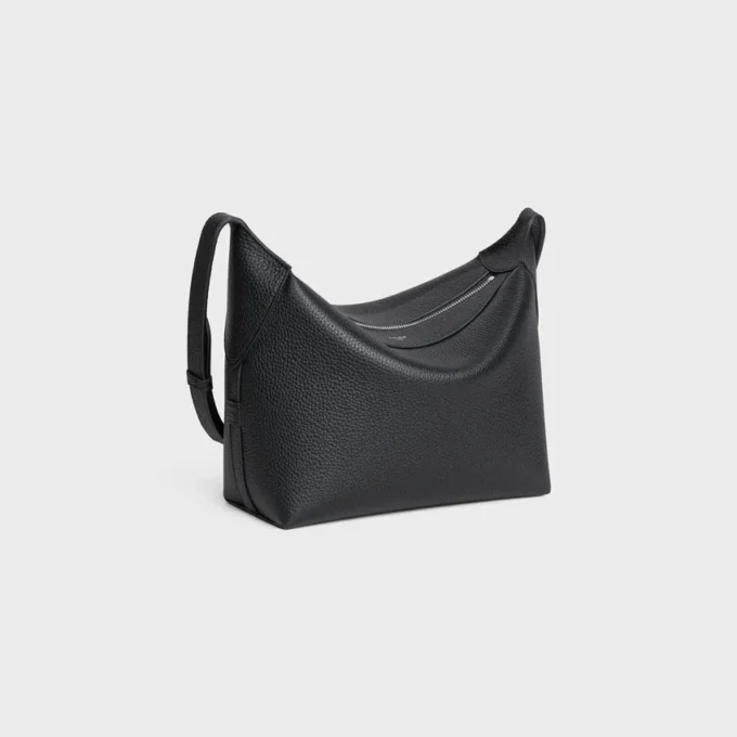 Bolso cruzado Harry en piel de becerro granulada
