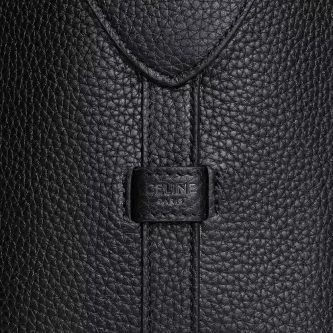 Bolso cruzado Harry en piel de becerro granulada