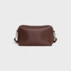 Bolso cruzado Take Away en piel de becerro lisa Bolso cruzado Take Away en piel de becerro lisa