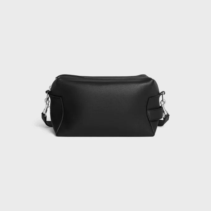 Bolso cruzado Take Away en piel de becerro lisa Bolso cruzado Take Away en piel de becerro lisa