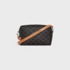 Bolso cruzado Take Away en Triomphe Canvas y piel de becerro