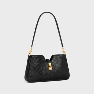 Bolso de hombro Camille 16 Soft en pitón con purpurina Bolso de hombro Camille 16 Soft en pitón con purpurina