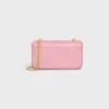 Bolso de hombro con cadena Claude en lagarto Bolso de hombro con cadena Claude en lagarto