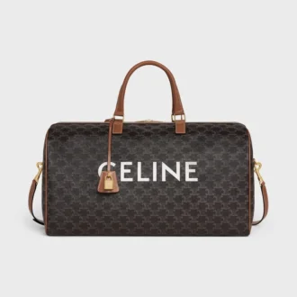 Bolso de viaje grande de Triomphe Canvas con estampado CELINE