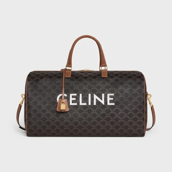 Bolso de viaje grande de Triomphe Canvas con estampado CELINE Bolso de viaje grande de Triomphe Canvas con estampado CELINE