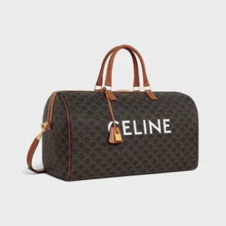 Bolso de viaje grande de Triomphe Canvas con estampado CELINE