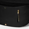Bolso Halfmoon Soft Triomphe en piel de cordero flexible y brillante Bolso Halfmoon Soft Triomphe en piel de cordero flexible y brillante