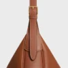 Bolso HeloïSe mediano en piel de becerro granulada y flexible Bolso HeloïSe mediano en piel de becerro granulada y flexible