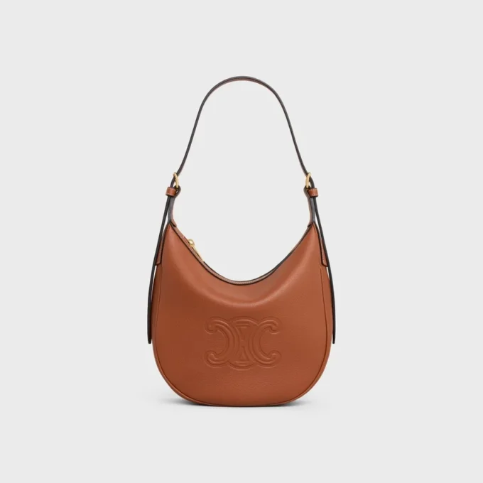Bolso HeloïSe pequeño en piel de becerro granulada y flexible Bolso HeloïSe pequeño en piel de becerro granulada y flexible