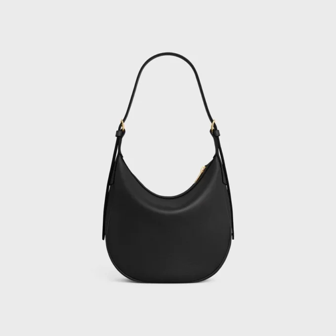 Bolso HeloïSe pequeño en piel de becerro granulada y flexible Bolso HeloïSe pequeño en piel de becerro granulada y flexible