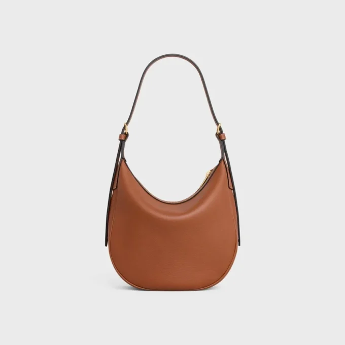 Bolso HeloïSe pequeño en piel de becerro granulada y flexible Bolso HeloïSe pequeño en piel de becerro granulada y flexible