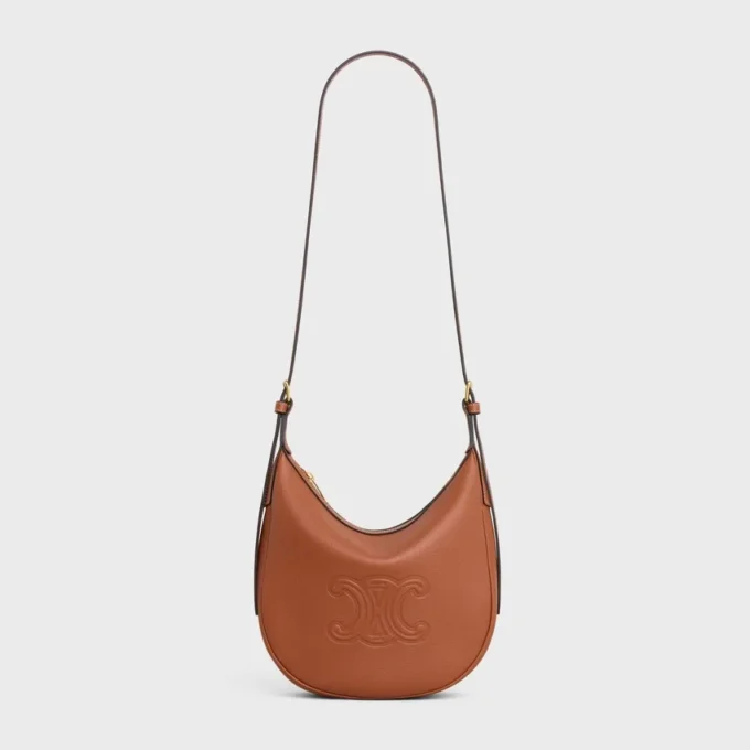Bolso HeloïSe pequeño en piel de becerro granulada y flexible Bolso HeloïSe pequeño en piel de becerro granulada y flexible