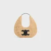 Bolso Hobo Panier Classic de CELINE en rafia y piel de becerro Bolso Hobo Panier Classic de CELINE en rafia y piel de becerro