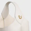 Bolso Hobo pequeño en piel de becerro lisa y flexible