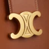Bolso Louise mediano tipo cubo en piel de becerro lisa