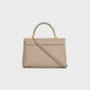 Bolso Nino mediano en piel de becerro granulada y flexible