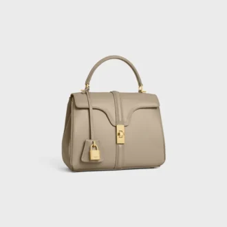 Bolso pequeño 16 en piel de becerro satinada