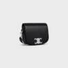 Bolso pequeño Besace con correa Triomphe en piel de pitón Bolso pequeño Besace con correa Triomphe en piel de pitón
