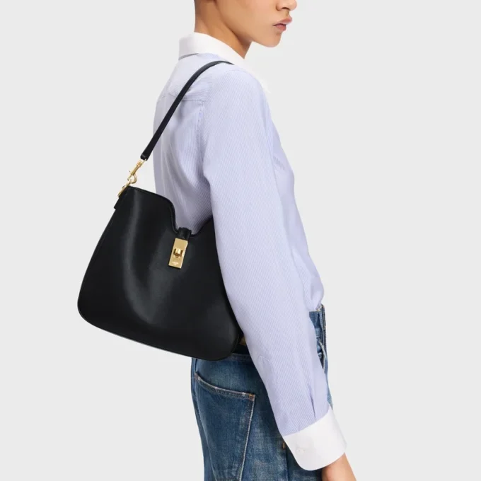 Bolso pequeño Camille 16 Soft en piel de becerro lisa