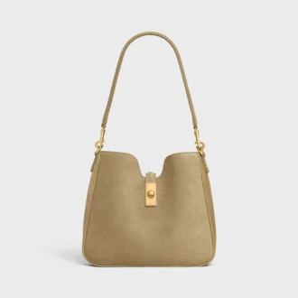 Bolso pequeño Camille Soft 16 en piel de becerro gamuzada