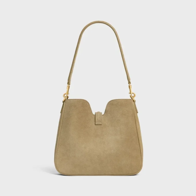 Bolso pequeño Camille Soft 16 en piel de becerro gamuzada