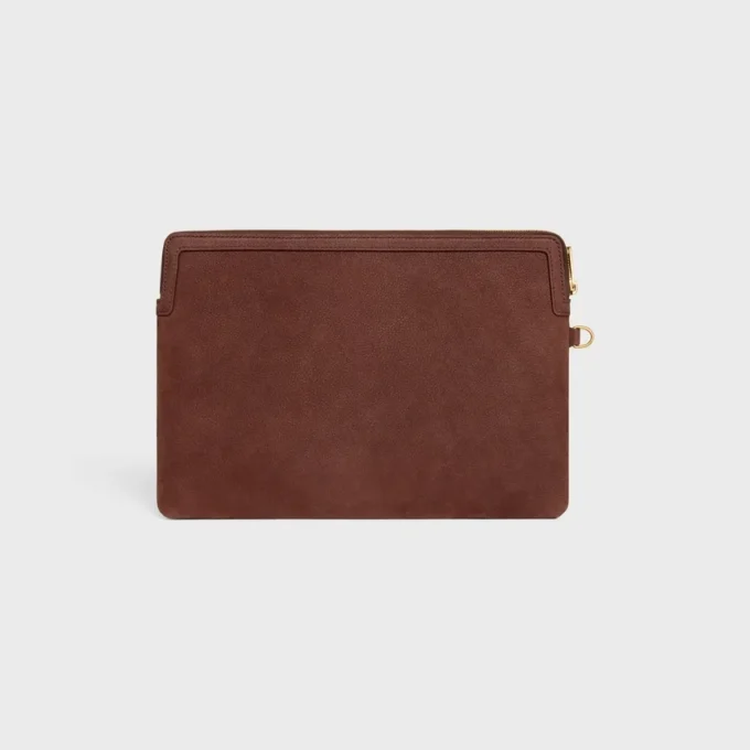 Bolso pequeño con correa Cuir Triomphe en piel de becerro granulada Bolso pequeño con correa Cuir Triomphe en piel de becerro granulada