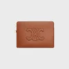 Bolso pequeño con correa Cuir Triomphe en piel de becerro lisa Bolso pequeño con correa Cuir Triomphe en piel de becerro lisa