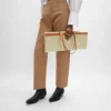 Bolso shopper grande y plano en Triomphe Canvas Bolso shopper grande y plano en Triomphe Canvas