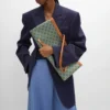 Bolso shopper grande y plano en Triomphe Canvas Bolso shopper grande y plano en Triomphe Canvas