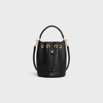 Bolso Teen Clara en piel de becerro granulada y flexible