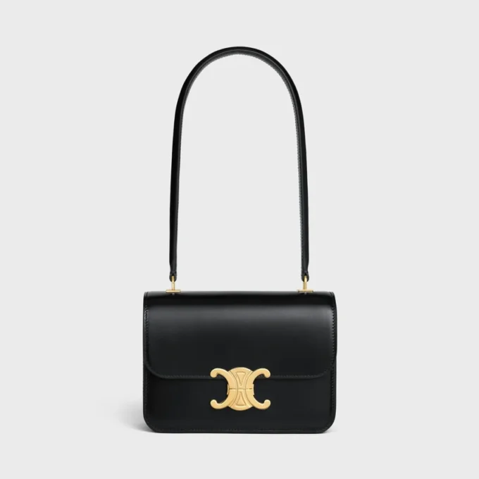 Bolso Teen Garance en piel de becerro brillante