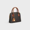 Bolso Teen Honorine en Triomphe Canvas y piel de becerro Bolso Teen Honorine en Triomphe Canvas y piel de becerro