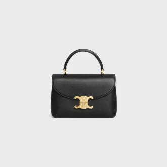 Bolso Teen Nino en piel de becerro granulada y flexible