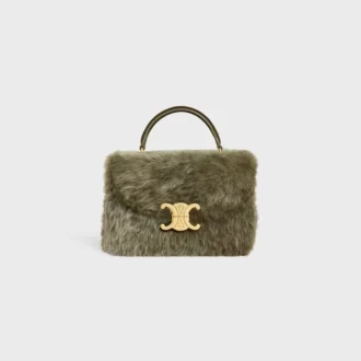 Bolso Teen Nino en piel de oveja y piel de becerro de gamuza