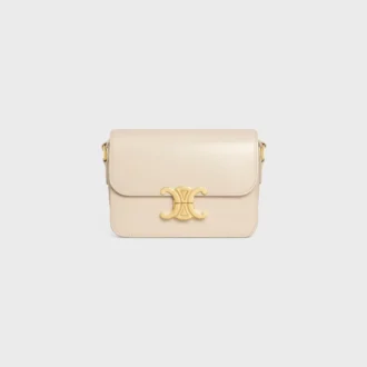 Bolso Teen Triomphe en piel de becerro brillante Bolso Teen Triomphe en piel de becerro brillante