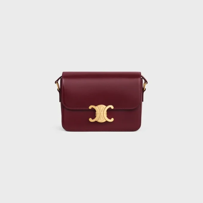 Bolso Teen Triomphe en piel de becerro brillante