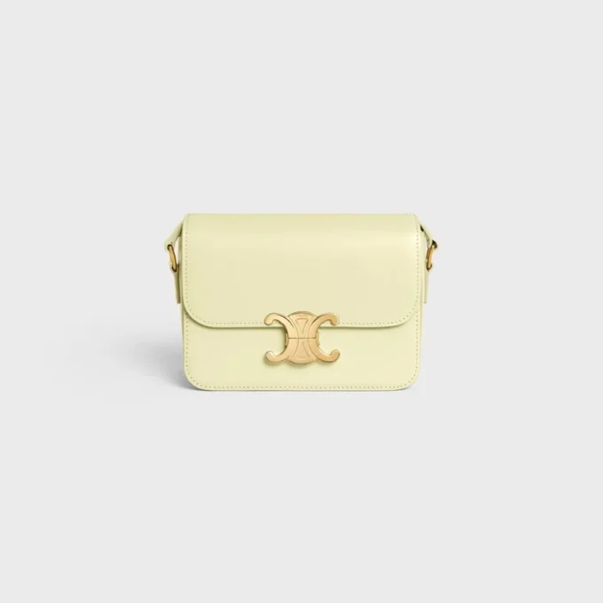 Bolso Teen Triomphe en piel de becerro brillante