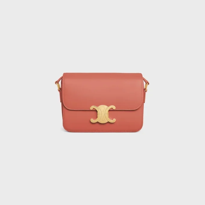 Bolso Teen Triomphe en piel de becerro brillante