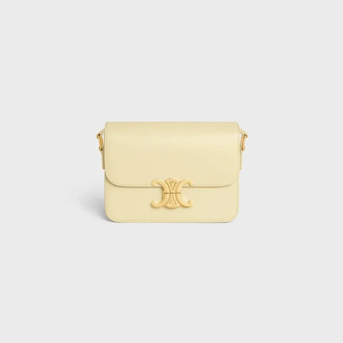 Bolso Teen Triomphe en piel de becerro brillante Bolso Teen Triomphe en piel de becerro brillante