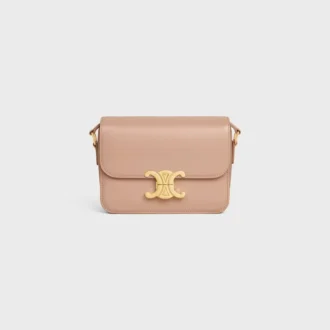 Bolso Teen Triomphe en piel de becerro brillante Bolso Teen Triomphe en piel de becerro brillante