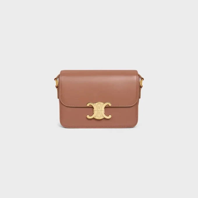 Bolso Teen Triomphe en piel de becerro brillante