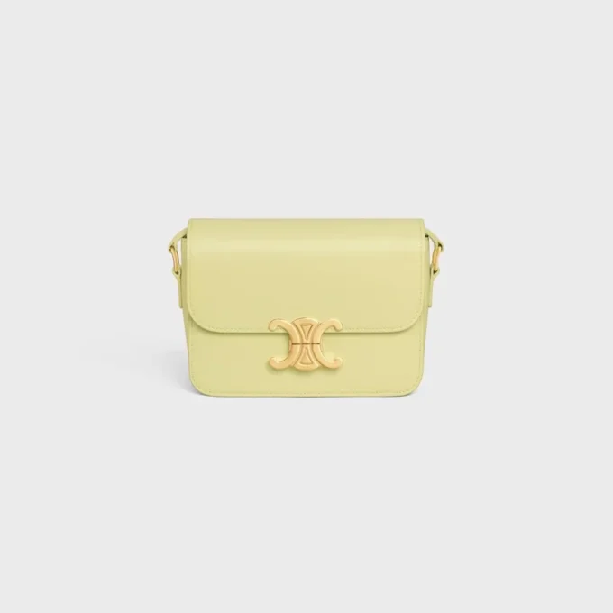 Bolso Teen Triomphe en piel de becerro brillante Bolso Teen Triomphe en piel de becerro brillante