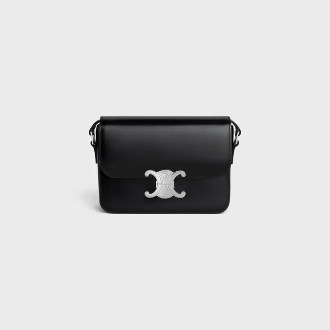 Bolso Teen Triomphe en piel de becerro brillante