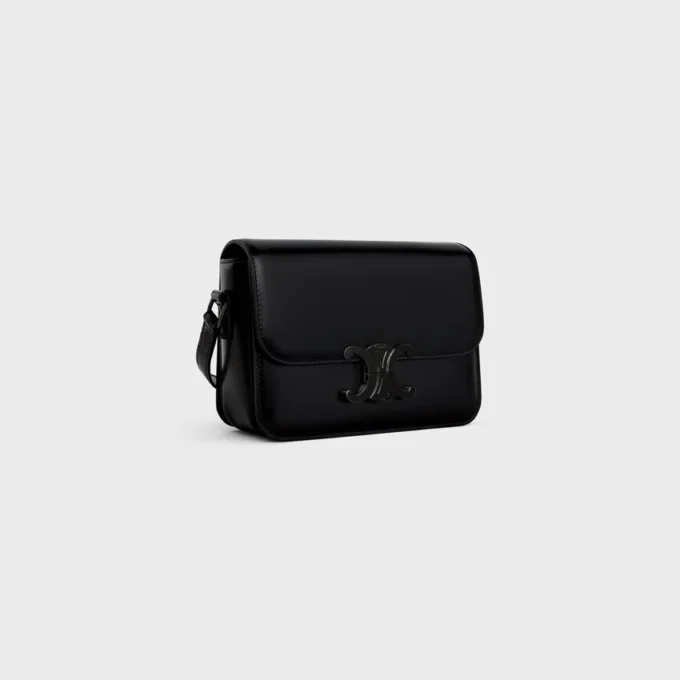 Bolso Teen Triomphe en piel de becerro brillante