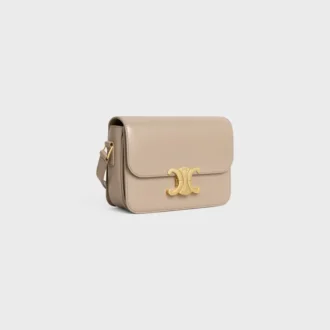 Bolso Teen Triomphe en piel de becerro brillante
