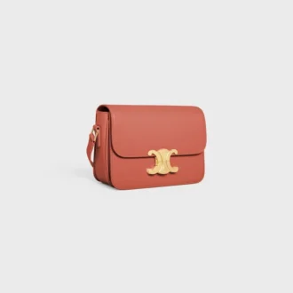 Bolso Teen Triomphe en piel de becerro brillante